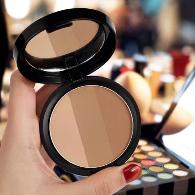 China Waterproof High Dye Custom Your Own Brand Bronzer Private Label 8 Colors Makeup Highlighter Powder for sale