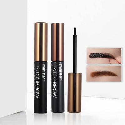 China Wholesale New Beauty Waterproof Makeup Long Lasting Waterproof Tattoo Forehead 72H Natural Tint Peel Off Eyebrow Gel Cosmetic for sale