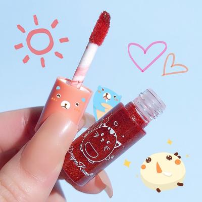 China 10Colors Waterproof Moisturizing Velvet Mini Lip Gloss Oil Long Lasting Matte Air Lip Glaze Tint Sexy Red Lipsticks Liquid Cosmetic for sale