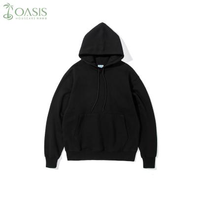 China 2021 Anti-wrinkle Advanced Customization Streetwear Oversized 100% Cotton Hoodie For Women for sale