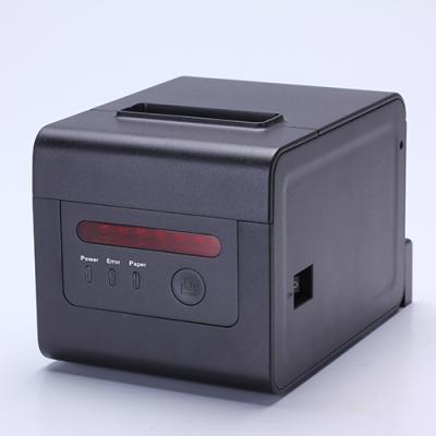 China Black High Yield 80mm Low Noise Printer Food Order Receipt Printer For Supermarket for sale