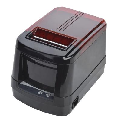 China Black And White Desktop Thermal Printer Barcode Printer 76mm Shipping Label Printer With Radio for sale