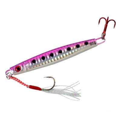 China China 25g 30g 40g 60g 80g Metal Slow Lure Hard Throw Fishing Jig for sale