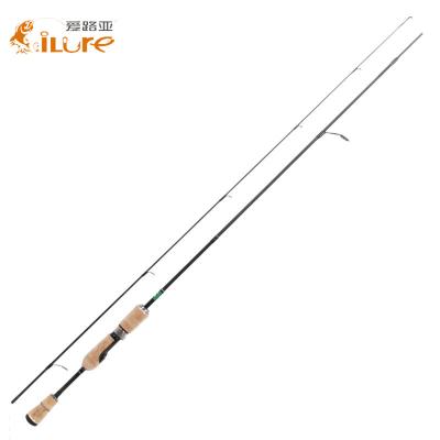 China Carbon Wholesale Opsariichthys Bidens 2 Section 1.8m Spinning Fishing Rod for sale