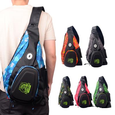 China ILURE One Shoulder UNIVERSAL Fishing Bag Portable Lure Bag Equipped With Lure Box for sale