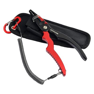 China Material: ILURE Alloy Aluminum Portable Fishing Line Cutter Stainless Steel Pliers Fishing Tackle Accessories for sale