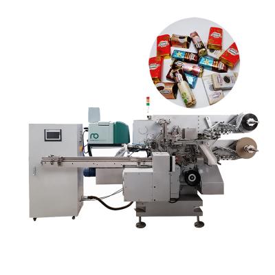 China China Factory Price Food Packing Machine Cheap Chocolate Fold And Strip Wrapping Machine Manufacturers for sale