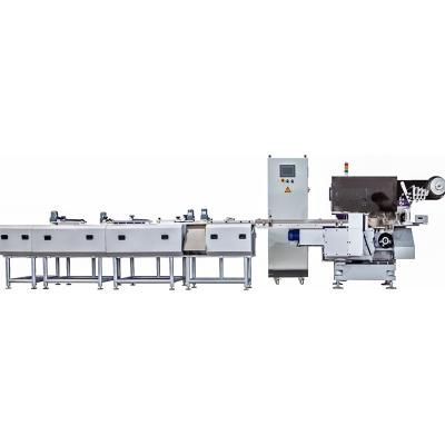 China ODM Srekli Paketleme Makinasi Full Automatic Chocolate Packing Machine Manufacturers Sell L Bar Chocolate Top Twist Packing Machine for sale