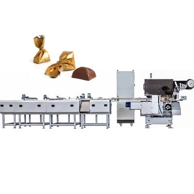 China Jinmao Automatic Single Top Food Twist Chocolates Wrapping Mac Manufacturers for sale