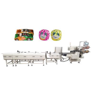 China Hot Sale China Food Candy Wrapping Machine Speed ​​Chocolate Packing Machine Automatic With Chocolate Wrap Foil for sale