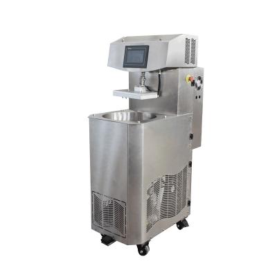 China Automatic Bakery Chocolate Melting Tempering Machine With Vibrating Table For Chocolate for sale