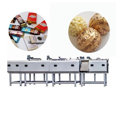 China Full Automatic Food Chocolate Sorting Device Feeding Machine For Chocolate Packaging Machine Equipment Feeding Conveyor for sale