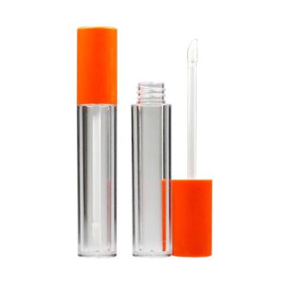 China Round 5ml Cosmetic Classic Lip Gloss Tube Container for sale