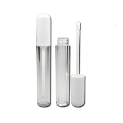 China Top 6ml 13ml Lip Gloss Cosmetic Oval Tubes With Magic Wands for sale