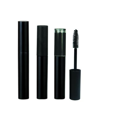 China 8ml Color Cosmetic Matte Black Wick Mascara Custom Containers Bending Bottle Private Label for sale