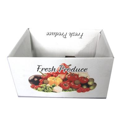 China Recycled Materials OEM/ODM Fruit Packaging Box Fruit Boxes For Shipping Packaging Cardboard Fruit Box for sale