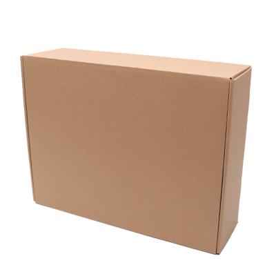 China Recycled Materials E-commerce Apparel Zipper Packaging Cardboard With Convenient Forming And Customized Printing for sale