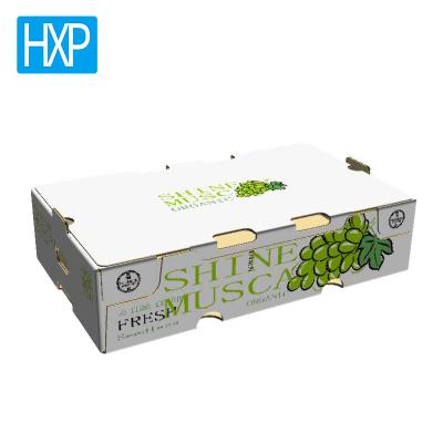 China Recycled Materials Recycled Materials Corrugated Paper Box For Fruit Packaging for sale