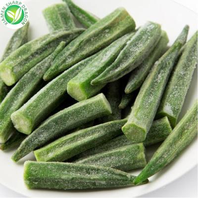 China Healthy IQF Exporting Wholesale Prices Import Bulk Organic Whole Vegetable Frozen Okra for sale