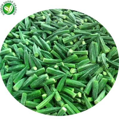 China Organic buyers import manufacturers wholesale price vegetable iqf fresh frozen okra for sale for sale