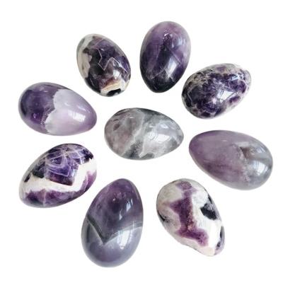 China Wholesale Natural Dream Healing Crystal Egg For Yoni Amethyst Massage From China for sale