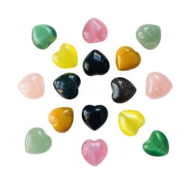 China China Wholesale Natural Reiki Crystal Heart Healing For Love Gift for sale