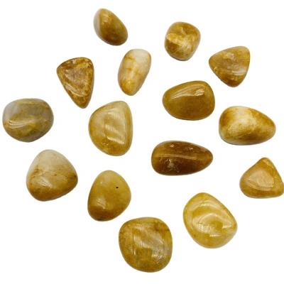 China Wholesale China Natural Topaz Gravel Crystal Tumbled Stone Healing For Gift Decoration for sale