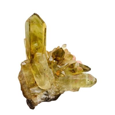 China China wholesale natural citrine crystal cluster for healing ornaments for sale