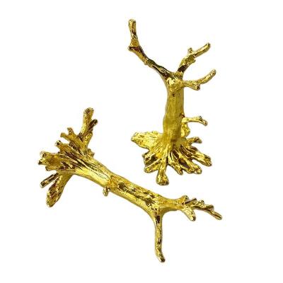 China China Wholesale Golden Tree Shapes Sphere Metal Crystal Stand For Home Decoration for sale