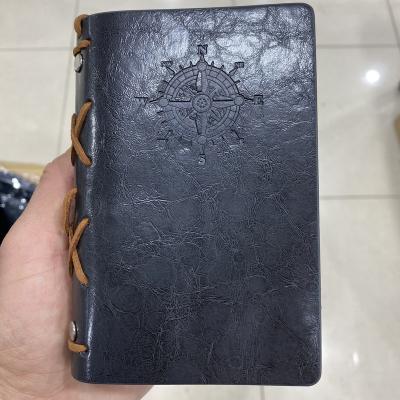 China Custom China Journal Paper Leather Notebook with Aura Quartz Crystals Healing Stones for sale