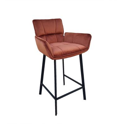 China Modern restaurant zahler kuche farbe metallbeine grau kuche nach stuhle bar barhocker bar stool modern umpire chair for sale