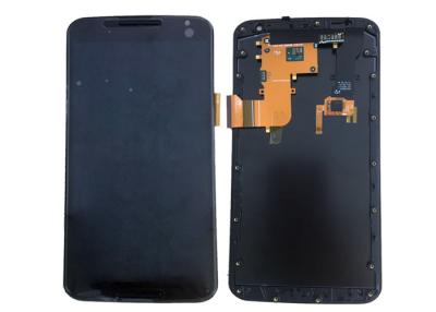 China Telefon-Schirm-Ersatz-Schwarzes LCD Moto-Google Nexus-6 mit Touch Screen Analog-Digital wandler zu verkaufen