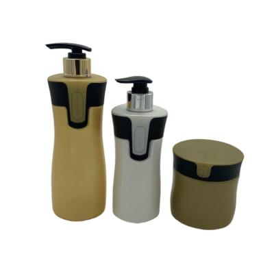 China Custom Design 500ml 300ml 200g Exquisite Plastic Packaging Cosmetic Bottle Factory Made Shampoo Bottle for sale