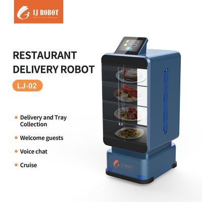 China restaurant & Hotel supplies 2023 new style robot for restaurant hotel sport intelligent delivery robot for sale