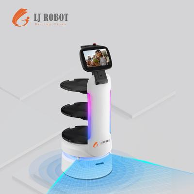 China restaurant & Hotel supplies hot sale of the year delivery robot sweeping automatic return automatic navigation food for sale