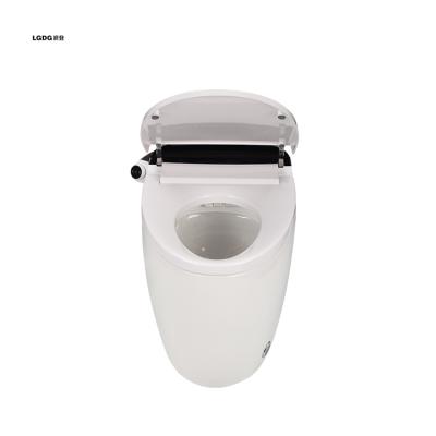 China Hyundai Modern Smart Floor Standing Toilet Low Noise Automatic Toilet Heating WC for sale