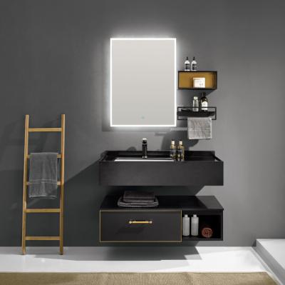 China Modern New Style Unique Design Vanity Bathroom Cabinet for sale