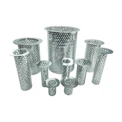 China High Quality Heat Resistance 304 Stainless Steel Perforated Metal Mesh Tube for sale