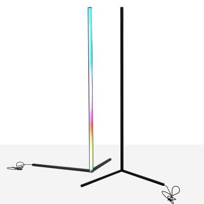 China Fasion Smart led light up floor stand lamps for living room floor light stand with IR controller for sale