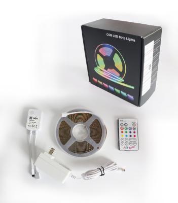 China Fasion DIY TV LED Back Light 12V COB RGB LED Strip Music Kit Ambient Lights for Home Decorations for sale