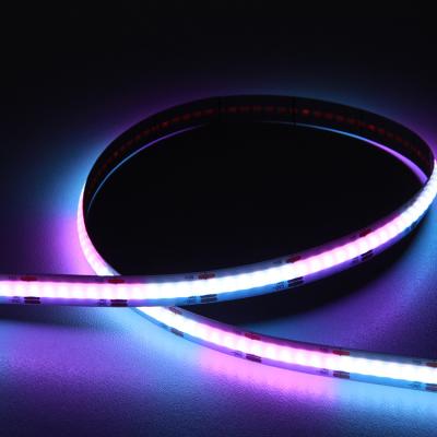 China Fasion 2022 High Brightness RGBW 560 Chips/M DC24V 12mm PCB FCOB LED Strip Light For Decoration for sale