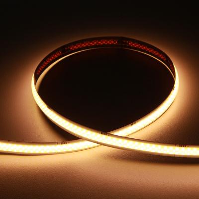 China Fasion New Product 24V 240 Chips/M 8mm FCOB 10W LED Strip Light Factory for sale