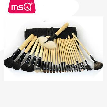 China Angular Blush MSQ 25pcs Professional Fashion Vegan Makeup Brush Set Cosmetic Makeup Brush Set for sale