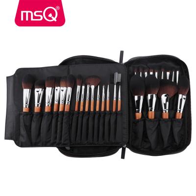 China Angular Blush MSQ 28 Piece Professional Makeup Brushes Private Label Cosmetics Makeup Brushes for sale