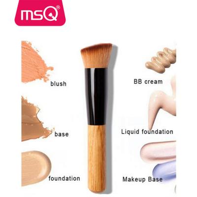 China Angular Blush Top Quality MSQ Makeup Brush Holder Concealer Base Make Up Brush for sale