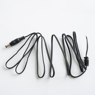 China Electronic Custom DC5.5*2.5 Connector To Terminal Wire Harness Cable Assembly for sale