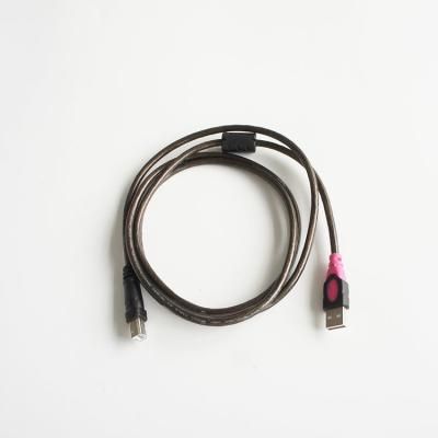 China Electronic Custom USB A Male To USB B Male Connector Wire Harness Cable Assembly for sale