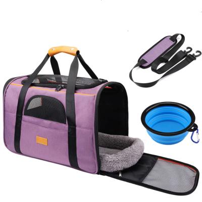 China EASY TO CARRIER; Lightweight ; Airline Approved Airline Pet Travel Carrier Pet Bag for Small Medium Pets for sale