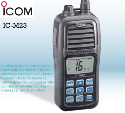 China Underwater Walkie Talkie M23 Radio Waterproof VHF Transceiver for sale