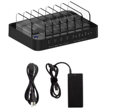 Chine Station de charge multi de port du chargeur 7 d'USB pour le téléphone portable à vendre